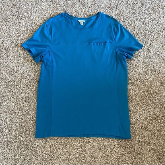 Calvin Klein Blue T-Shirt - Picture 1 of 4